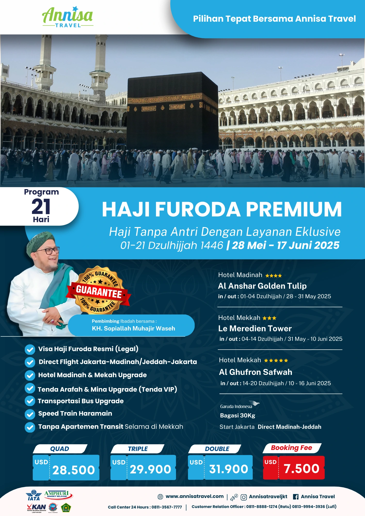 Haji Furoda 2025 Paket Premium