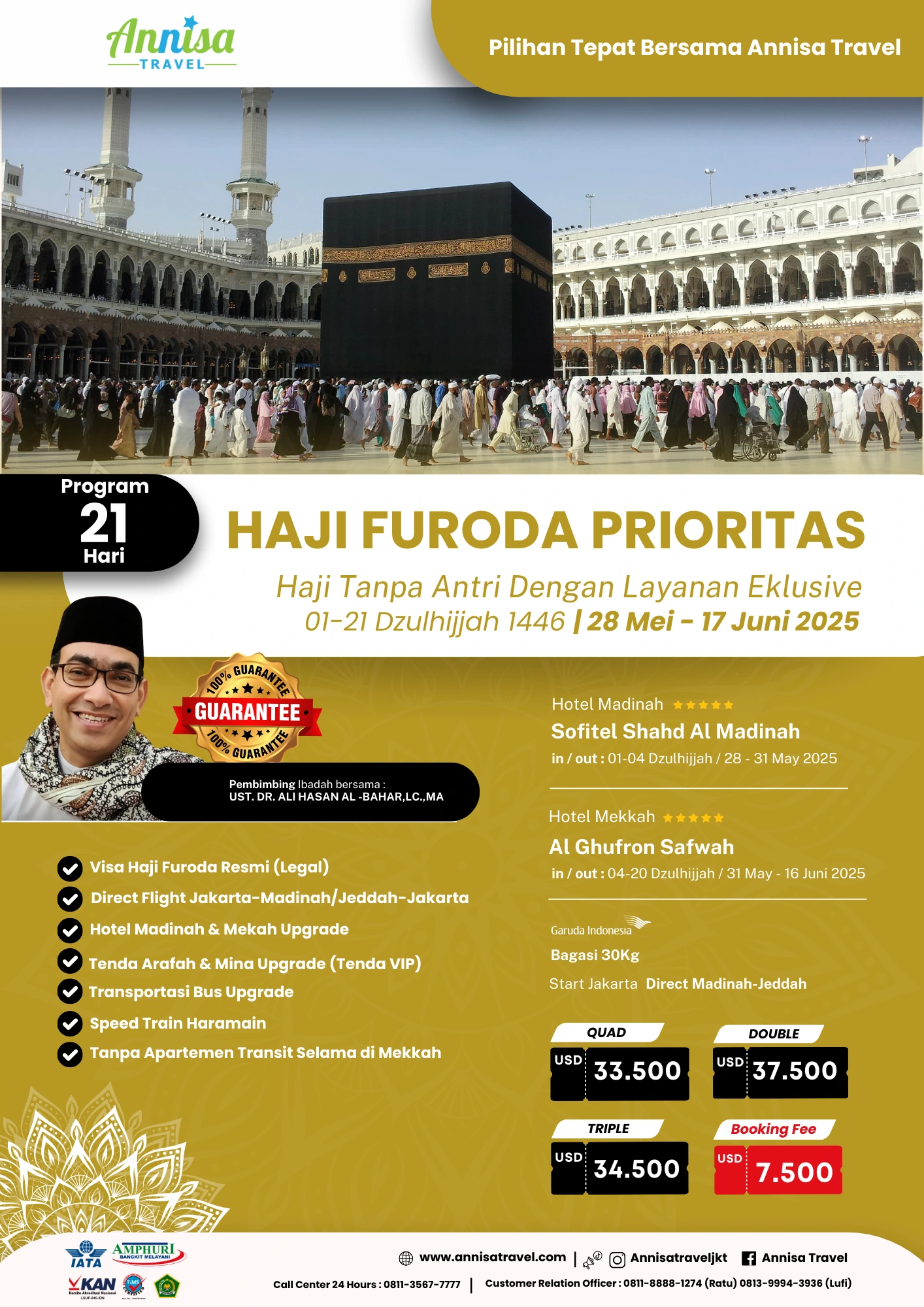 Haji Furoda 2025 Paket Prioritas