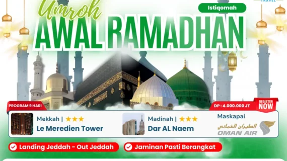 Umroh Awal Ramadhan 1446H – Free Al Baik Chicken
