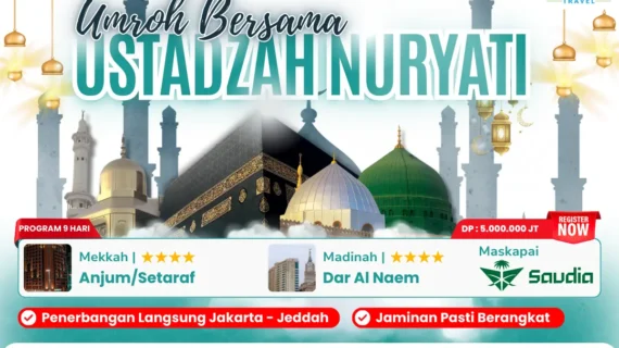 Umroh Bersama Ustadzah Nurhayati – 01 Desember 2024