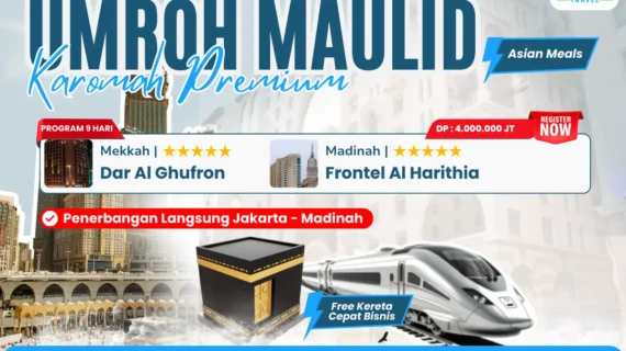 Umroh Maulid Rasul – Paket Karomah Premium – 11 September 2024