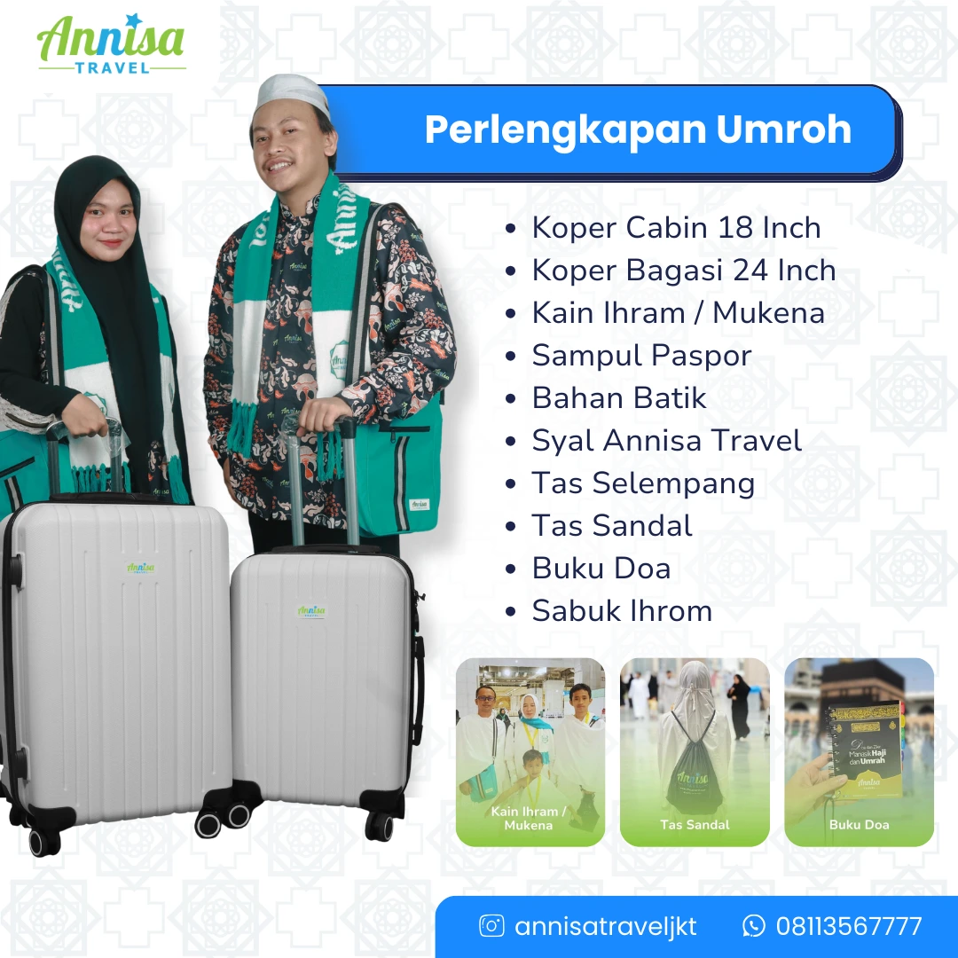 Perlengkapan Umroh Annisa Travel Jakarta