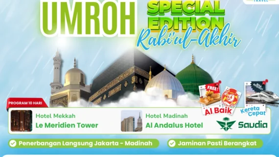 Umroh Spesial Rabi’ul-Akhir – Free Al-Baik Chicken – 10 Hari