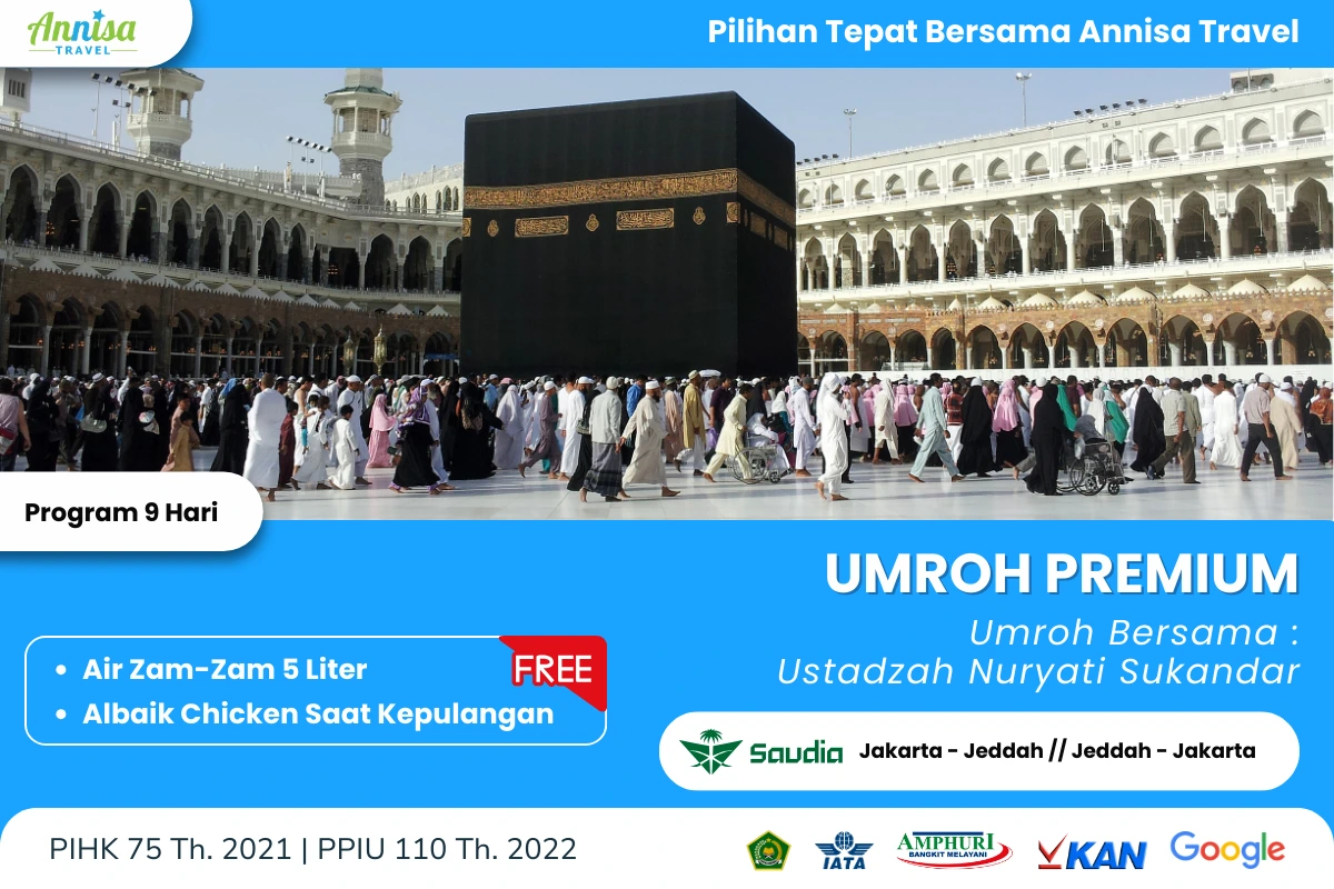 Umroh bersama Ust. Nuryati 1 Des 2024