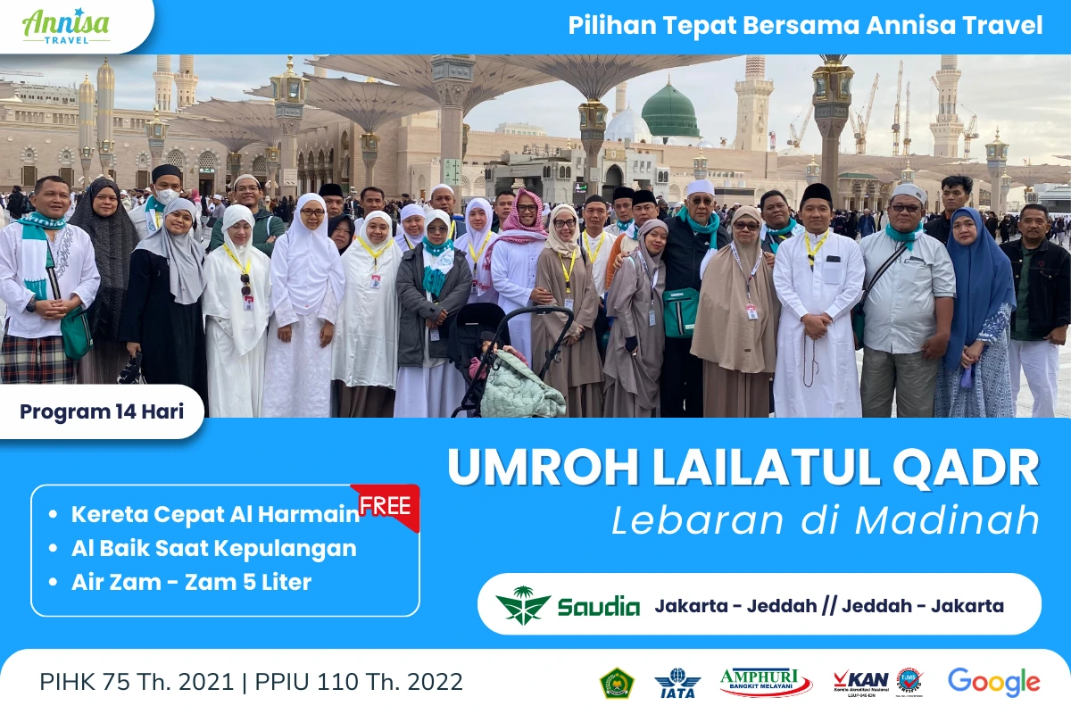 Umroh lailatul qadr lebaran di Madinah