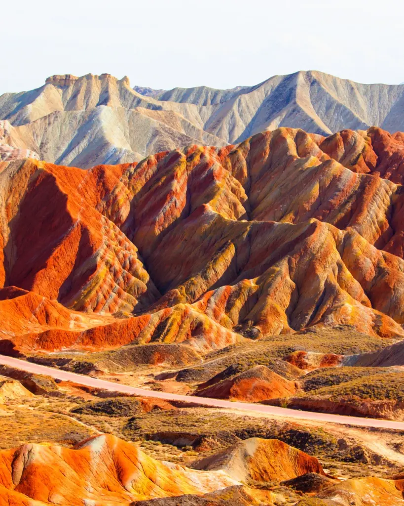 Zhangye Danxia National Geological Park China